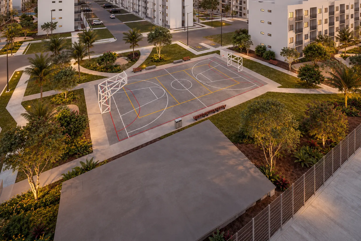 Multicancha de Lirios 2 Residencial