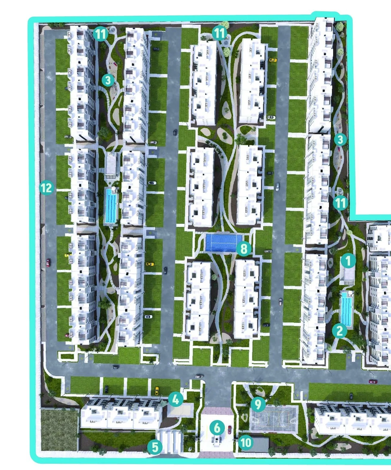 Plano maestro de Lirios 2 Residencial